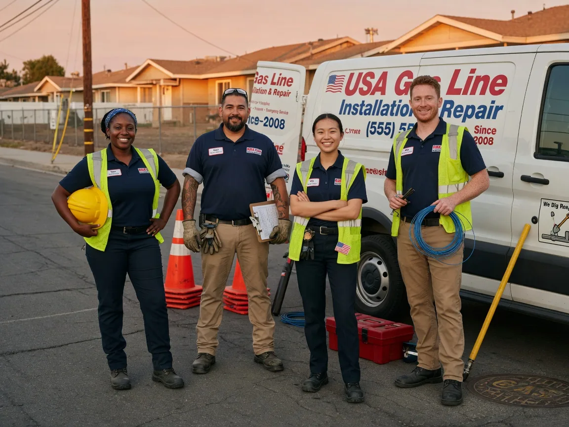 Gas Line Installation company in Garrison, UT